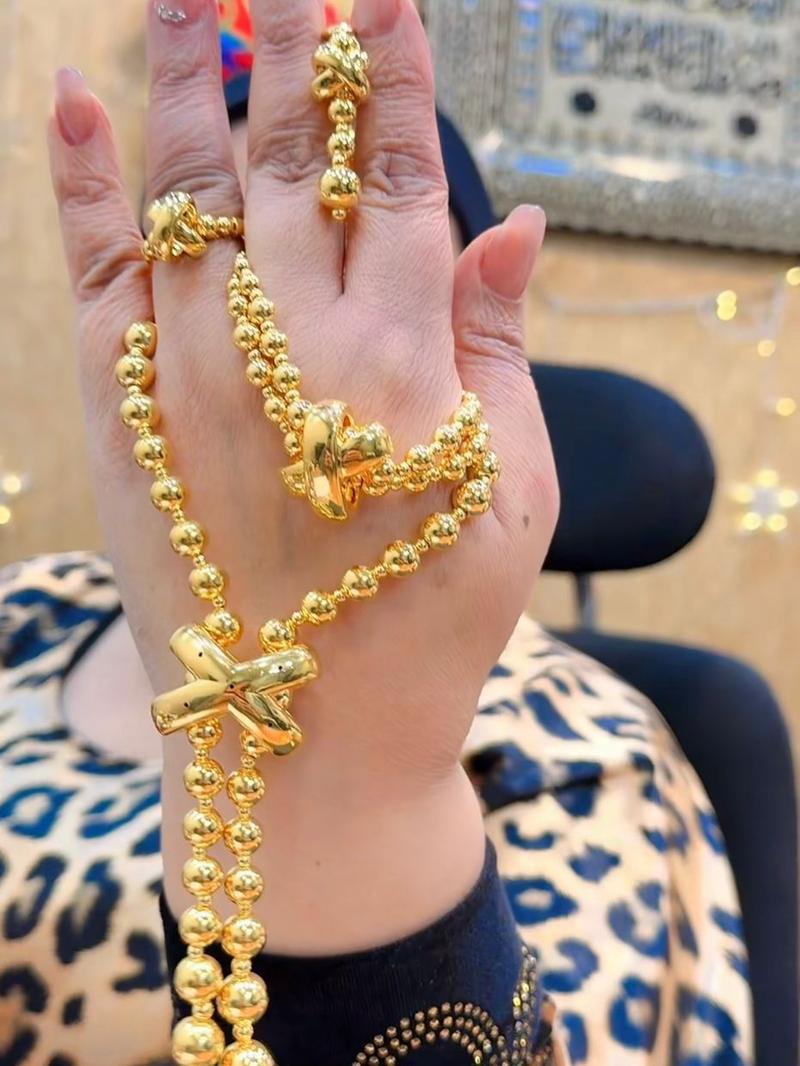 Champagne Gold Rope Chain - 21K