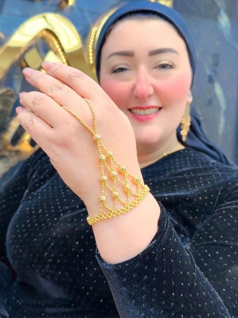 Yellow Gold Chandelier Earrings - 18K