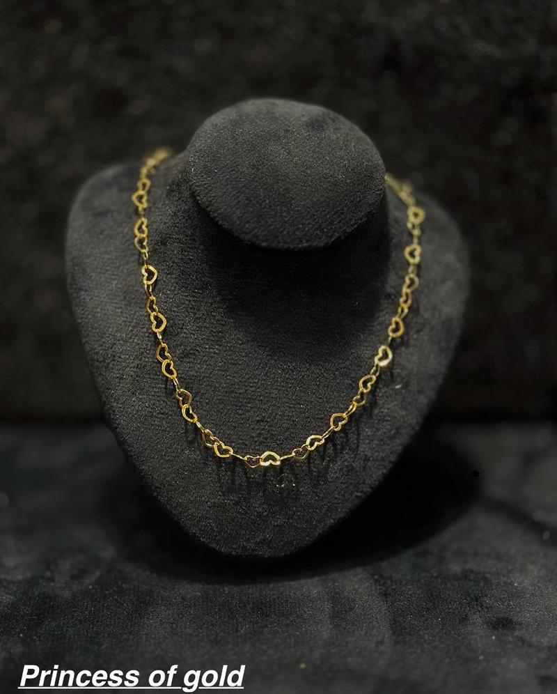 White Gold Hoop Earrings - 21K