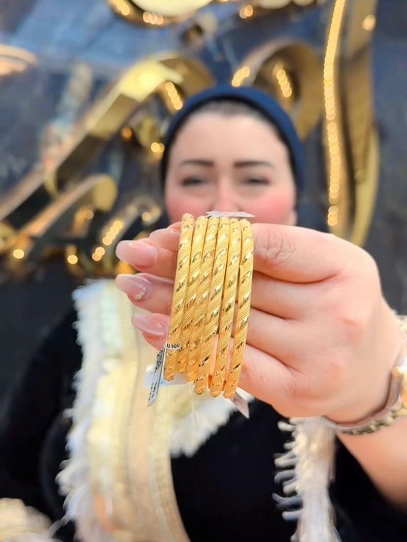 White Gold Figaro Chain - 24K