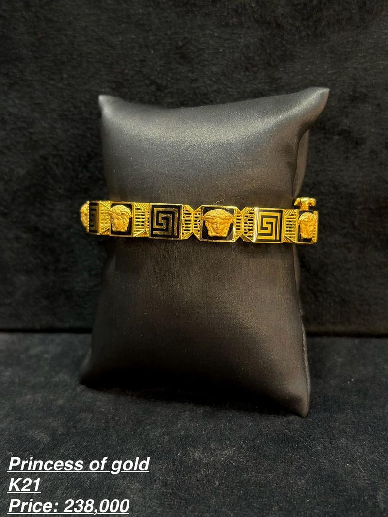 White Gold Kada Bangle - 14K